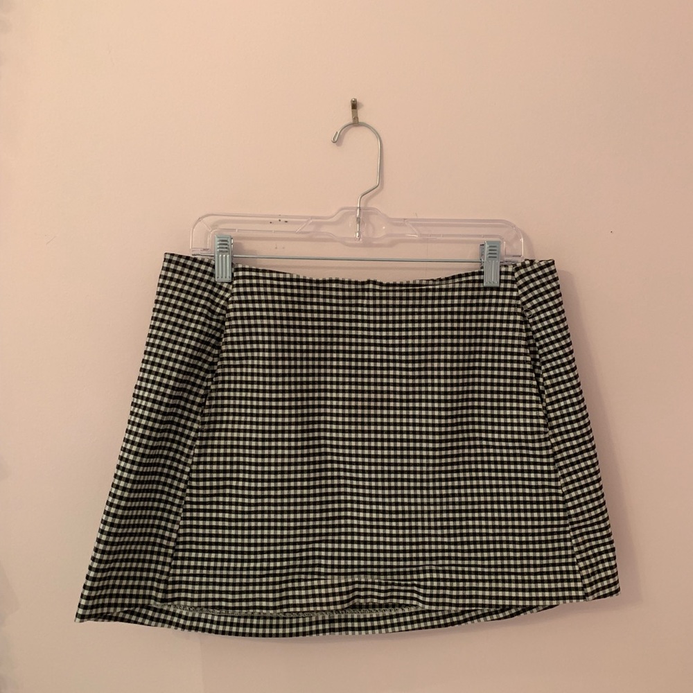 Urban outfitters checked skirt